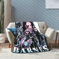 thumbnail image 6 of Blanket Sebastians Actors Stan Throw Flannel Blankets Warm Soft Cozy Fuzzy Air Conditioning Blanket for Living Room Sofa Bed Gift Blankets for All Seasons 30"x40", 6 of 6