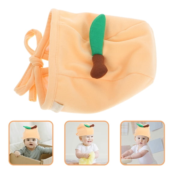 PENIKOKO Baby Cat Ears for Ear Protection Leaf Shaped Cotton Yellow 1Pack Toddlers Indoor Use