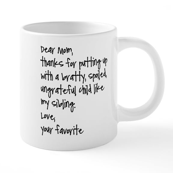 CafePress - Your Favorite - 20 Oz White Ceramic Mega Mug