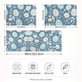 thumbnail image 2 of Yayeee Pillowcase Standard Size Set of 2 Satin Wrinkle Resistant Pillow Case, Easter Eggs, 2 of 8