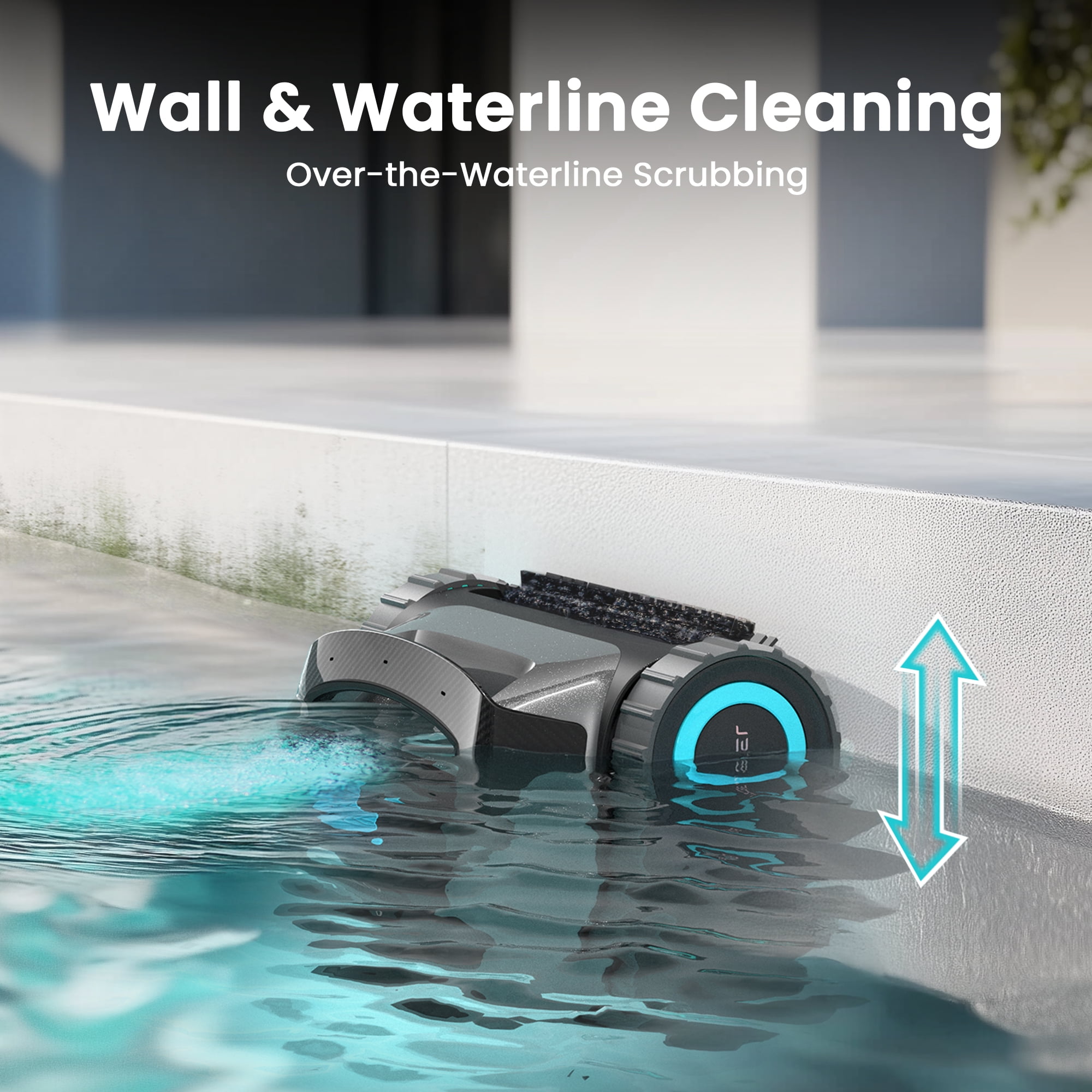 Aiper Scuba 1600W Cordless Robotic Pool Cleaner for In-Ground and Above Ground Pools