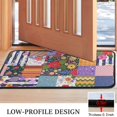 thumbnail image 3 of Pioneer Flower Floral Print Pattern Door Rugs,Washable Non Slip Door Mats Indoor,Decorative Door Mats,Entry Mat Indoor for Entrance,Bedroom,Kitchen,Bathroom,30"x17", 3 of 6