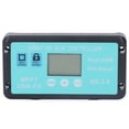 thumbnail image 2 of Controlador de carga solar MPPT de 12 V y 24 V, regulador de panel solar profesional USB PD QC3.0 con pantalla LCD para batería de 30 A., 2 of 14