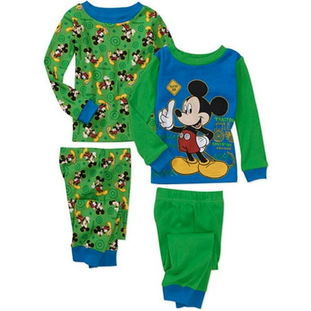 Disney - Baby Boys' Mickey Cotton Pajama