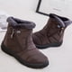 thumbnail image 1 of Botas para clima frío para mujer Botas con plataforma de tobillo antideslizantes Botas cómodas para caminar DQrwqpou Tenis De Mujer Tenis De Hombre, 1 of 8