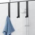 thumbnail image 6 of Mosey Cabinet Door Hook Multi-purpose Behind Door Holder Rack Space-saving Storage Hanger for Clothes Hats Towels Keys, 6 of 7
