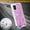 Pink, variant on Samsung Galaxy A51 5G Case, [Not Fit Samsung A51 UM/A51 4G], Military Grade 12 Feet Drop Proof Phone Cover With Glitter Spot Diamond-Purple