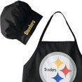 thumbnail image 2 of NFL Pittsburgh Steelers Sports Team Logo Apron and Chef Hat, 2 of 3