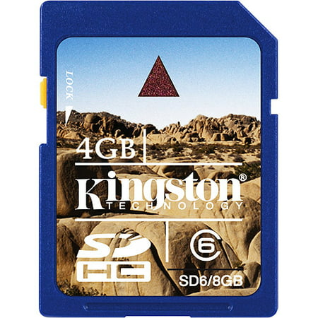 UPC 740617111330 product image for Kingston - Flash memory card - 4 GB - Class 6 - SDHC | upcitemdb.com