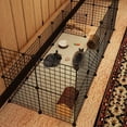 thumbnail image 2 of OULII 8Set Portable Dog Kennel Iron Folding for Home Use, 2 of 8