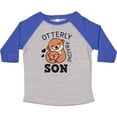 thumbnail image 3 of Inktastic Otterly Amazing Son with Mother and Child Otter Boys Toddler T-Shirt, 3 of 5