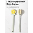 thumbnail image 7 of Vxdvou Long Handle Bath Brush with Soft Nylon Bristles, Double-Sided Back Scrubber for Exfoliation and Deep Cleaning, Hanging Storage Design for Bathroom, Comfortable Cleaning Tool for Skin Care, 7 of 7