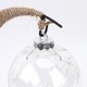 thumbnail image 4 of Luz Ambiental Lampara Lámpara de bola de ratán con globo LED, luz de bola de cáñamo y ratán de hierro forjado (camuflaje) Likrtyny Para estrenar, 4 of 9