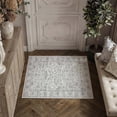 thumbnail image 4 of BERTHMEER 2'x3' Small Area Rugs Vintage Indoor Rugs for Dorm Entrance Entryway Bathroom Bedroom Kitchen Non Slip Washable Oriental Distressed Rugs,Gray, 4 of 7