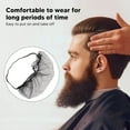 thumbnail image 2 of FYBTOF 100pcs Beard Covers Protector, Disposable Bouffant Beard Net, Nonwoven Latex Free Spunbond, Elastic Beard Net, Dispoable Beard Cover with Elastic Bands(Black)-1583, 2 of 5