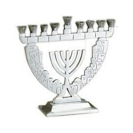 Jerusalem Lights Candle Menorah