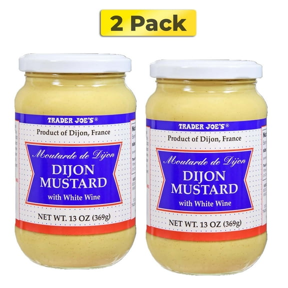 Pack of 2 Trader Joe's Dijon Mustard |13 oz