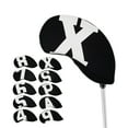 thumbnail image 3 of 10x Anti-Scratching Golf Club Headcover Iron Head Cover Protection Transport Black, 3 of 6