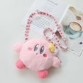 thumbnail image 4 of Messenger Bag Pink Cartoon Plush Kirby Cosmetic Cosmetic Bag Cute Handbag Shoulder Bag Storage Bag Shoulder Bag, 4 of 4