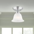 thumbnail image 3 of Livex Lighting Essex Ceiling Mount in Chrome, 3 of 8