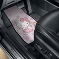 thumbnail image 6 of Hello Kitty Car Floor Mats 4PC Set Anti Skid Vehicle Floor Mat Car Carpet for Front Rear Seats Universal Auto Interior Accessories, 6 of 8