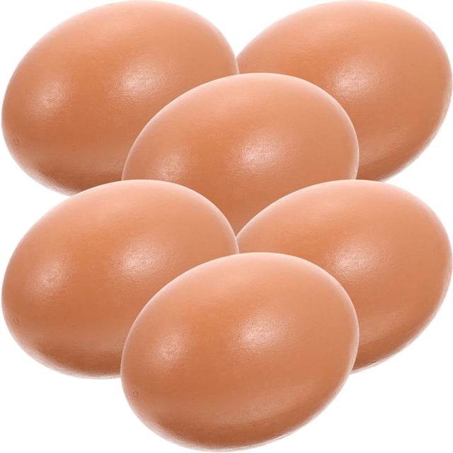 QUMIIRITY 6Ud Huevos Plásticos Para Decorar Y Crear Estilos Únicos En El Hogar