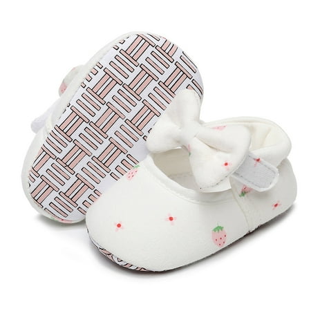 

Hunpta Toddler Shoes Infant Girls Single Shoes Cartoon Printed Bowknot First Walkers Shoes Toddler Prewalker Shoes