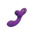 thumbnail image 3 of Bodywand G-Play Dual Stimulator Rechargeable Silicone Rabbit Vibrator, Purple, 3 of 4