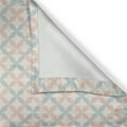 thumbnail image 5 of Ambesonne Floral Grommet Curtain, Pastel Color Motifs, 50" x 108", Cream Salmon Pale Blue, 5 of 6