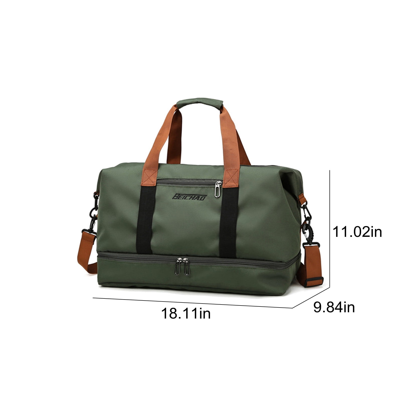 Jacenvly Backpack Laptop Gym Bag Women Men Duffel Bag Sports Gyms Water Proof Dufflebag with Shoe Wet Clothes Compartments Lightweight Carryon Gymbag