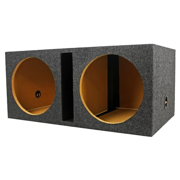 Rockville Vented Sub Box Enclosure For (2) Kicker 44CVX122 CompVX 12" Subwoofers