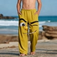 thumbnail image 2 of Niños Pantalones Niñas Pantalones de Playa Informales Impresos de Moda con Bolsillos para Vacaciones Y Deportes Al Aire Libre, Pantalones de Niñas Pequeñas, 2 of 9