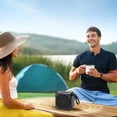 thumbnail image 4 of Portable Wireless Bluetooth Speaker with Powerful Bass, Clear Sound, Compact Design, Long Battery Life, Multi-Mode Playback, Ideal for Home, Outdoor, Car & Office Use Black, 4 of 6