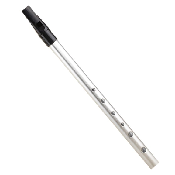 Tin Penny Whistle Flute 6 Hole Metal Flute C/D Key Irish Whistle Instrument Woodwind for Beginners Easy to Play