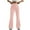 Pinky, variant on Women's Athletic Pants in Clearance Womens Stretch High Waist Leggings Regular Fitted Solid Flared Pants Active Workout Yoga Pants Seamless Trousers Yoga Pants Pull on Pants for Women New Pinky XL