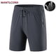 thumbnail image 1 of Pantalones cortos deportivos de verano para hombre, ropa deportiva fresca, pantalones cortos para correr, pantalones cortos informales para gimnasio, entrenamiento físico, pantalones, 1 of 5