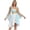Light Blue, variant on Womens Greek Toga Costume for Halloween Cosplay Costume Chiffon Sleeveless Dress Outfits Pink M