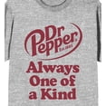 thumbnail image 2 of Dr Pepper Always One Of A Kind Women's Heather Gray T-shirt-Small, 2 of 3