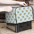thumbnail image 7 of Lsque Cartoon Sea Turtle Print 4 Slice Toaster Cover , Kitchen Appliance Dustproof Protector , Toaster Protector Dustproof Kitchen Appliance Cover, 7 of 7