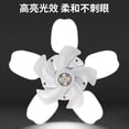 thumbnail image 2 of LED Garage Light With Fans Socket Fan Light Ceiling Fans With Lights And Remote E27 Screw Garage Ceiling Lights Powerful Airflow Quiet Ceiling Fan Light Bulb For Bedroom Living, 2 of 6