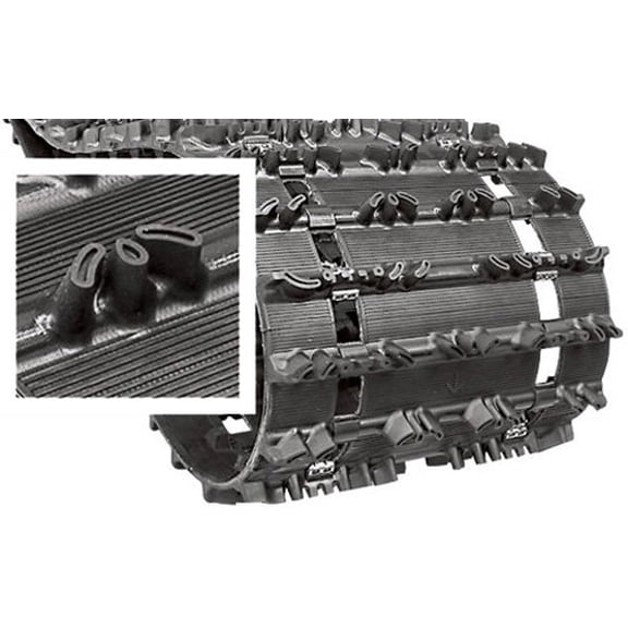 Camso 9010H Hacksaw Trail Track 15" X 136" - 1" (9010H)