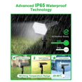 thumbnail image 1 of 1Pc Solar Lamp 108LEDs Light Sensor Remote Control IP65 Waterproof Garden Ground Lawn Lamp Wall Lamp, 1 of 5