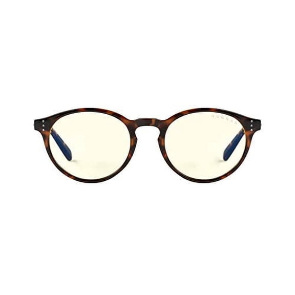 GUNNAR Gaming & Computer Glasses - Attaché, Tortoise, Amber Tint - Tortoise Frame/Amber Lens