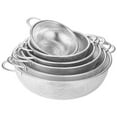 thumbnail image 2 of Stainless Steel Strainer Set of 6, Kitchen Strainers with Handle, Metal Colander Kitchen Strainers for Draining Pasta/Rinsing Vegetables Fruits - Heavy Duty & Dishwasher Safe, 2 of 9