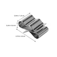 thumbnail image 2 of BESTYASH 30Ud Clips Para Sujeción De Cables En Remolques Y Solares Resistentes, 2 of 8