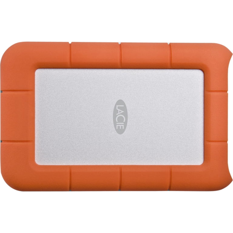LaCie Rugged Mini USB 3.0 4TB External Hard Drive Orange - Walmart.com