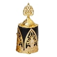 thumbnail image 1 of Quemador de incienso de cerámica de porcelana, incensario, suministros budistas, decoración Negro, 1 of 9