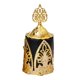 thumbnail image 1 of Quemador de incienso de cerámica con soporte para bobinas, suministros budistas, adorno decorativo Negro, 1 of 9