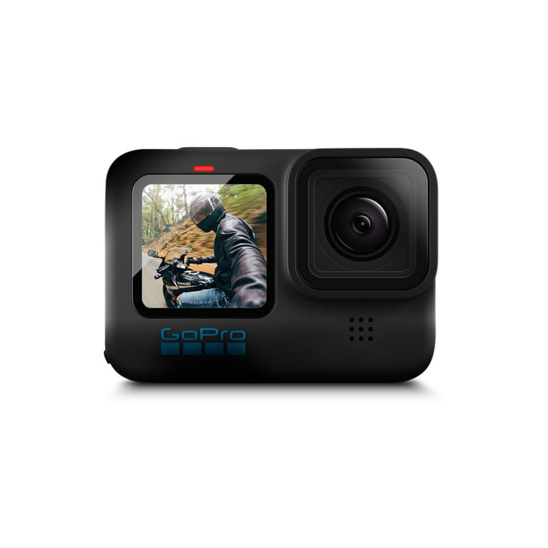 GoPro HERO10 Black - Waterproof Action Camera with Front LCD and Touch Rear  Screens, 5.3K60 Ultra HD Video, 23MP Photos, 1080p Live Streaming, Webcam,  Stabilization 