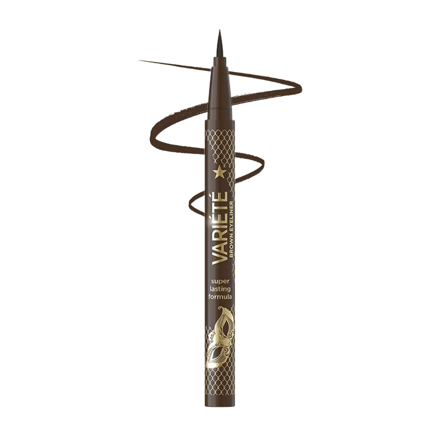 Eveline Cosmetics Variété Precision Felt-Tip Eyeliner - Brown